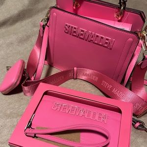 Steve Madden bevelen and bzipeee wallet